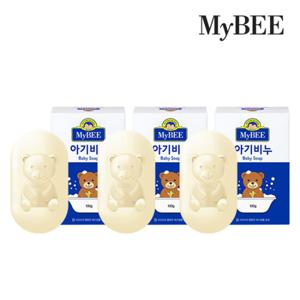 마이비 아기목욕비누(100g) 3개_향선택