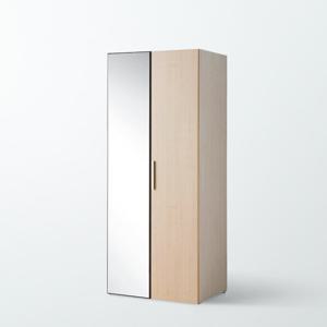 한샘 샘베딩 베이직 거울옷장 80cm(높이194cm) 행거형 B타입 4종