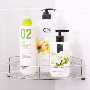 [아이엔]욕실 흡착 코너 선반 P