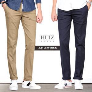 [휴아이지옴므] HU 스턴 스판 면팬츠 HUIZ_SL281