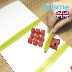 키즈미 논슬립 3단 항균 이유식도마 & 나이프 세트