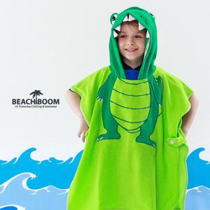 [비치붐]악어 비치가운/목욕가운