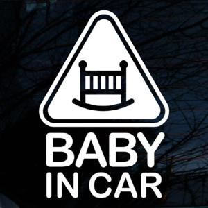 자동차스티커_엠블렘 아기그네 BABY ON BOARD(화이트)