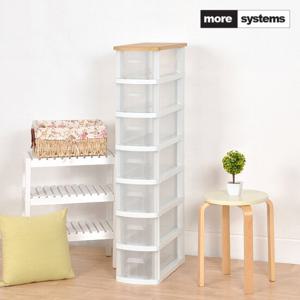 모아시스템즈 우드 프로포즈 7단 서랍장/주방수납장 틈새수납장