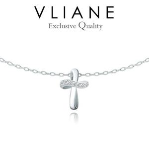 [브리앙] 14K 라크로스 십자가 목걸이 (금목걸이,여자선물)