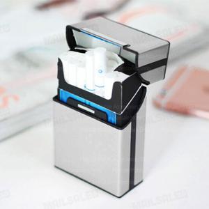 메탈 담배 케이스 실버