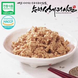[담가, 순창성가정식품] 전통식품인증 성가정청국장 500g