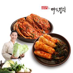 [식품명인 유정임] 포기김치 5kg + 총각김치 2kg