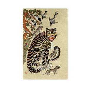 [박씨상방] 고급 갤러리민화 아크릴액자(호작도)