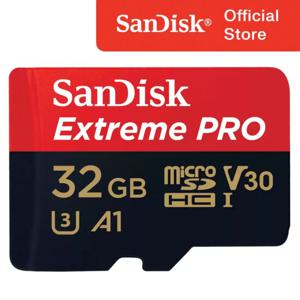 샌디스크 익스트림 프로 microSDHC 32GB 32기가 메모리 4K UHD 비디오촬영 고사양게임 스마트폰 드론 카메라 액션캠 고성능 마이크로SD카드 Extreme Pro SDSQXCG