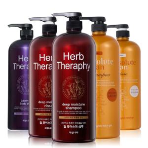 허브테라피 샴푸 린스 바디워시 1500ml