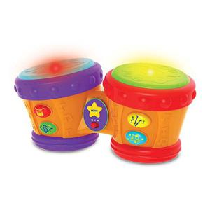 러닝저니 라이트봉고드럼 아기북 작동완구 북치기