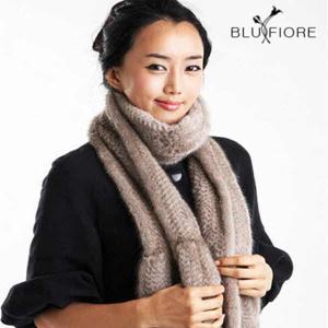 [블루피오레] 밍크 스킨 머플러 15cm 실크그레이 BF1607