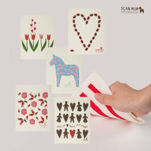 [스칸맘] 스웨덴 직수입 행주 by 아네코 /항균 99.9%