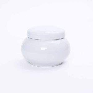 백자달단지500g/도자기단지/경옥고단지/소금항아리/도자기용기