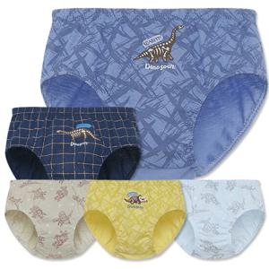 MR키즈 다이노 남삼각 5매입 아동팬티 아동속옷 삼각