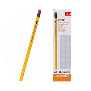 [동아] 오피스 지우개연필 HB (12입1타)