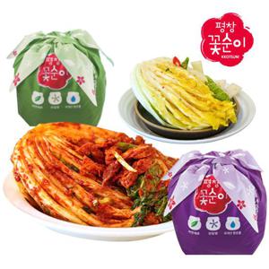 [평창꽃순이] 김치 선물세트 총 5kg(황태김치+씨백김치)
