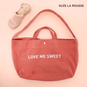 [쉬즈라루즈]러브미스윗 워싱캔버스백