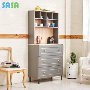 사사가구 릴리 3단서랍장+상부장