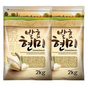 발효 현미 4kg (2kg+2kg) 25년 햇곡
