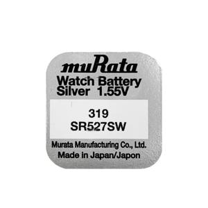[시계건전지] 무라타 MURATA SR527SW 319 1.55V 21mAh