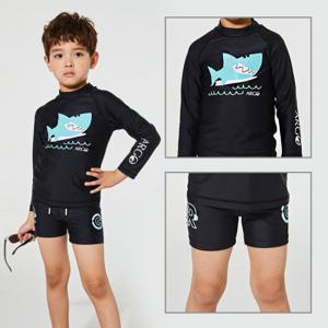 [아르고]남아래쉬가드세트 아동 쇼츠 CODI(BK)