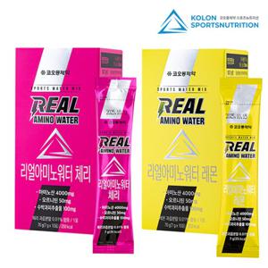 [코오롱제약] 리얼 아미노워터 7g x 10포 레몬맛/체리맛 선택