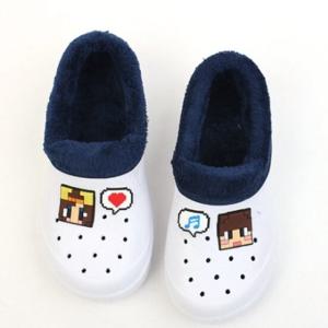 [키즈노리] 도티잠뜰 겨울만능 털실내화