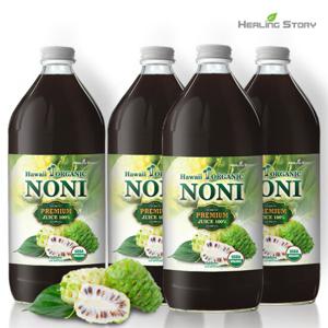 하와이 유기농 노니주스 원액 946ml 4병