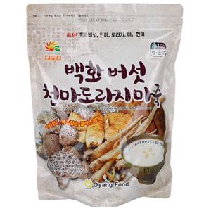 오양식품 햇살빚은 백화버섯 천마 도라지마죽 1.3kg (지퍼백)