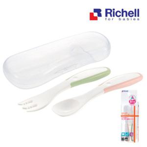 릿첼 T.L.I 젓가락연습용 스푼포크세트 (케이스포함) 이유식스푼크