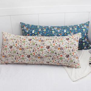 베드앤데코 정글스등쿠션커버 45X100