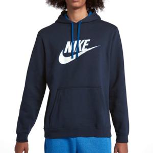 [나이키] 스우시 후드티셔츠 AJ6352 451 네이비 NIKE