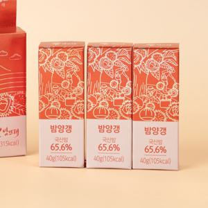[밤뜨래]고급스러운맛 밤양갱 50개