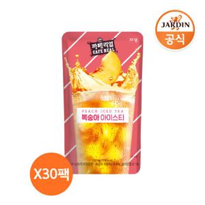 [쟈뎅] 카페리얼 복숭아 아이스티 (230ml X 30개입)