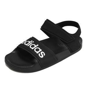 아디다스 아딜렛 샌들 블랙 여자 신발 G26879