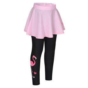 키즈 9부 스커트 워터레깅스(연핑크)