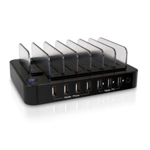 7포트 USB 멀티 충전기 급속 초고속 충전 NEXT-07AC