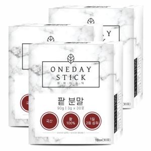 팥 팥분말 팥가루 스틱형 30포 x 3g x 3박스