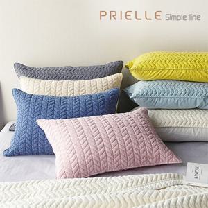 [체험특가][쁘리엘르] 피그먼트 베개커버 40x60 4종택1