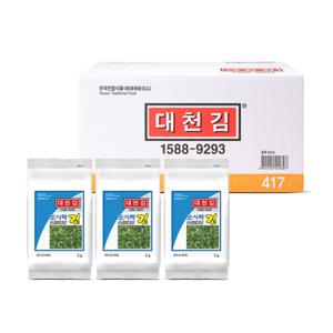 대천김 조미김 도시락김 5g x 72봉/구운김