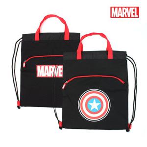 키즈노리]마블 조리개 신발주머니/실내화가방/실내화주머니/학생