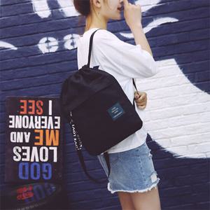 플로레스 디보그 복조리형 캔버스 백팩 FB2005N18