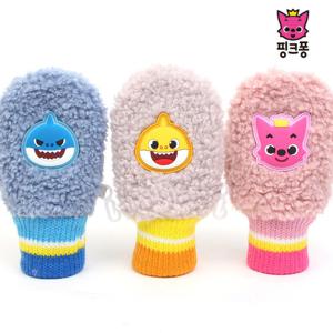 키즈노리] 핑크퐁 양털엄지장갑/아동/어린이/유아/아기
