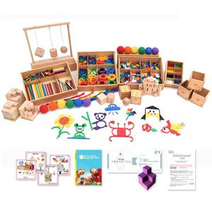 (가베가족)KS3351 큰솔가베 11종 고급형(북유럽산 비치목)+선물