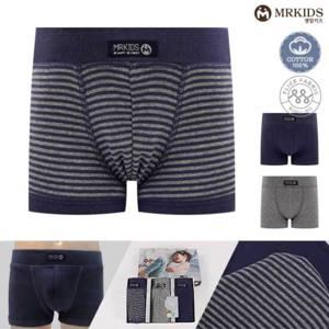 젠틀 순면 남아드로즈팬티 아동사각속옷 3종세트