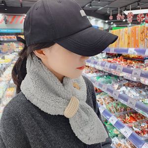 [유니제이] 볼드 뽀글이 양털 머플러 A9MS6U2041