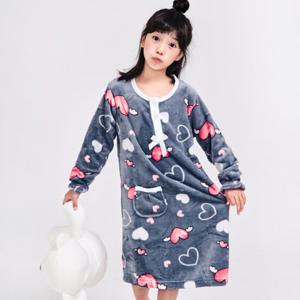 이라인 아동 밍크 수면 원피스 잠옷 4종 택 1