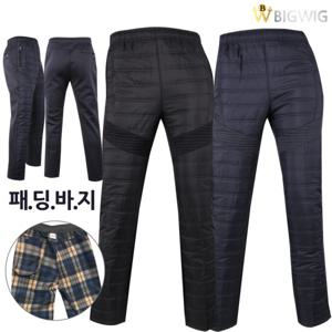 [더빅보스]빅위그 BS-R 패딩바지 겨울 남자 등산바지 작업 바지